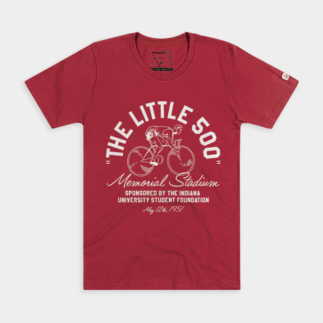 1950s Vintage-Inspired IU Student Foundation Little 500 Tee