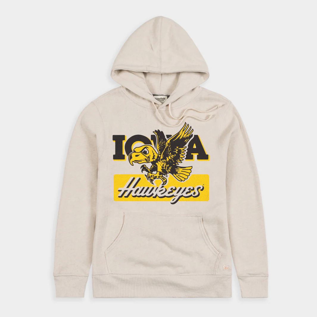 1970s Vintage Iowa Hawkeyes Hoodie