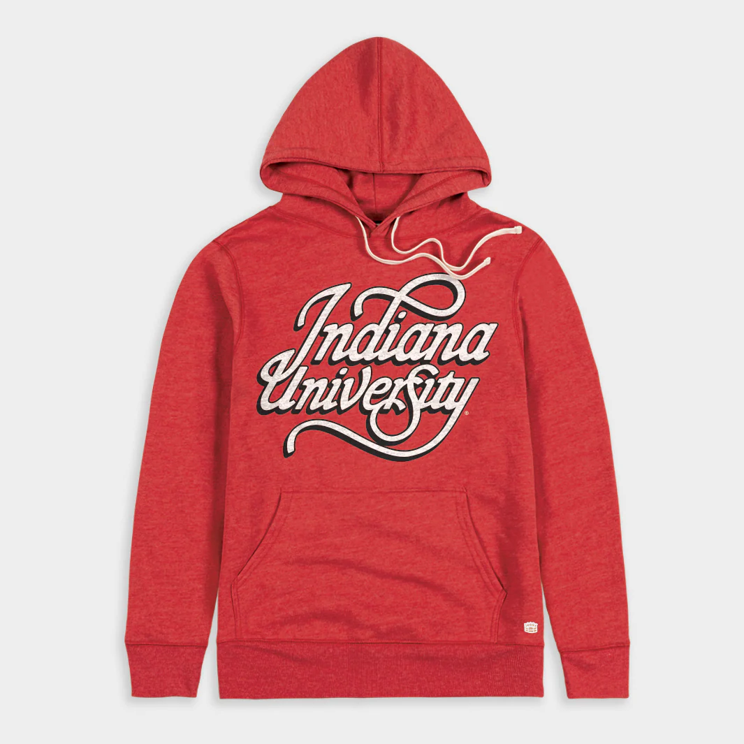 1980s Indiana University Script Hoodie
