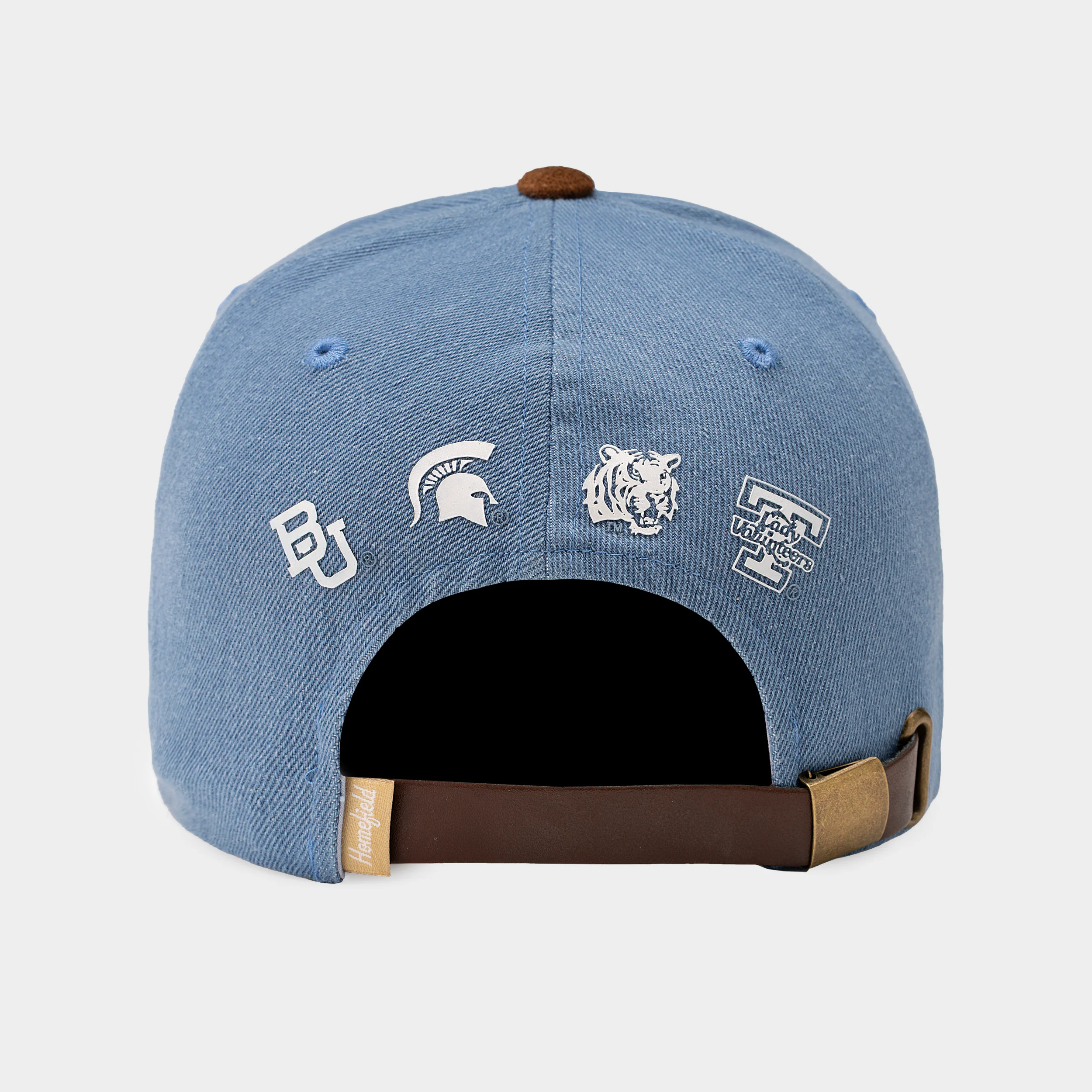 2005 Women's Final Four Indianapolis Denim and Suede Dad Hat - Image 3