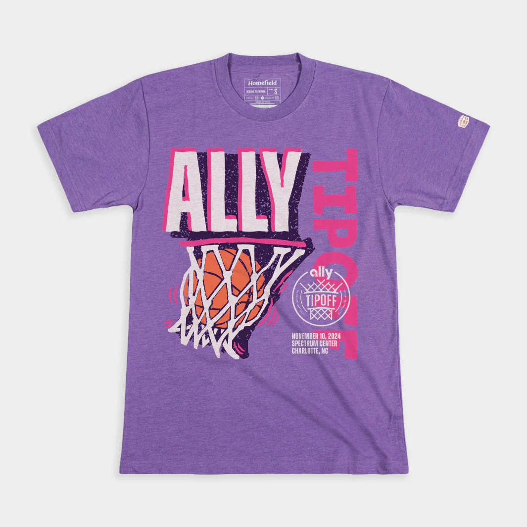 2024 Ally Tipoff Women's Basketball Tee