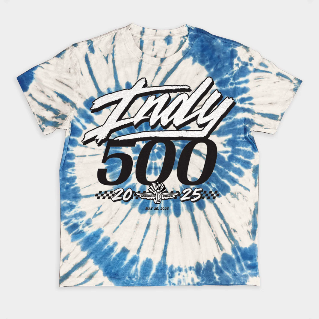 2025 Indianapolis 500 Tie-Dye Heavyweight Tee