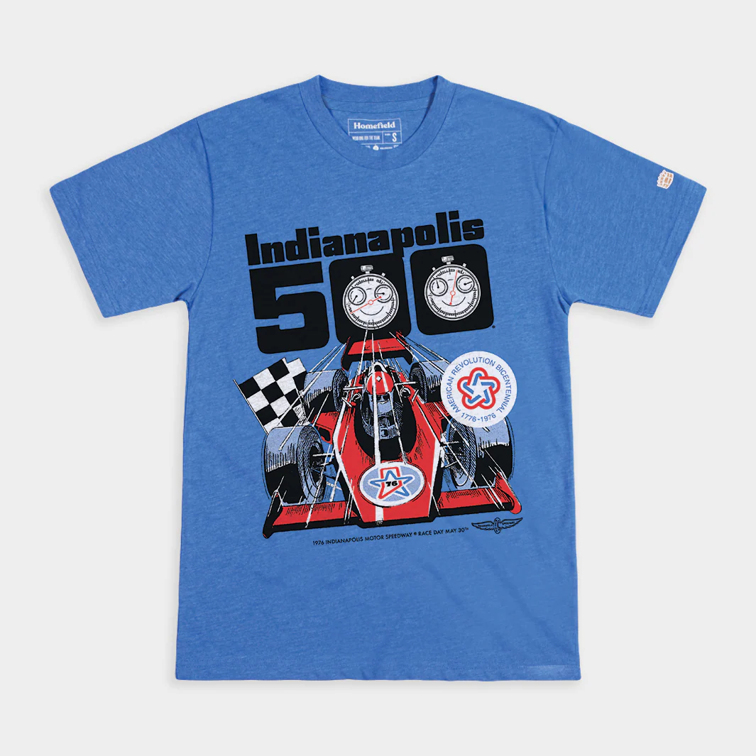 60th Indianapolis 500 1976 Logo Tee