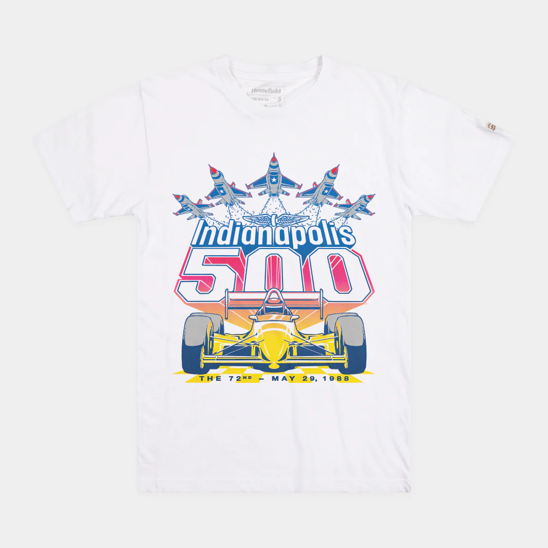 72nd Indianapolis 500 1988 Logo Tee