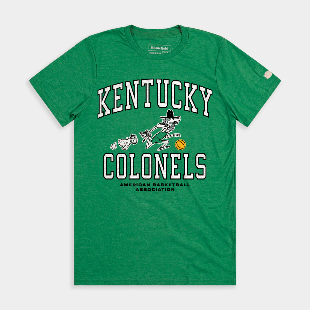 ABA Kentucky Colonels Throwback Mascot Tee