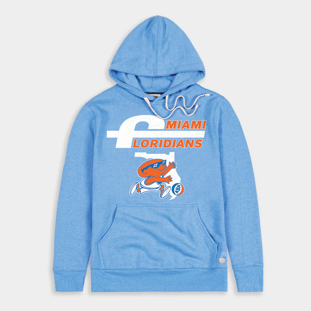 ABA Miami Floridians Retro Mascot Hoodie