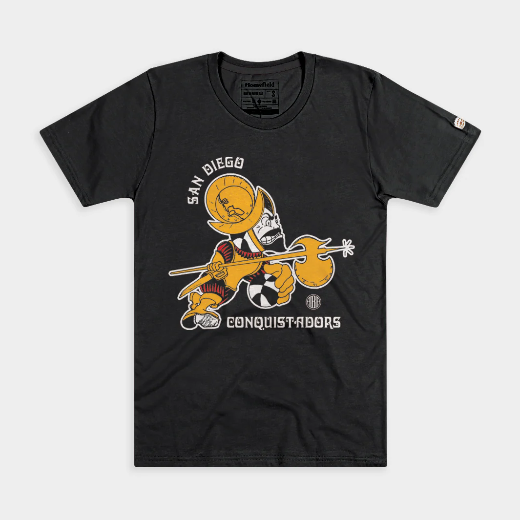 ABA San Diego Conquistadors Vintage Mascot Tee