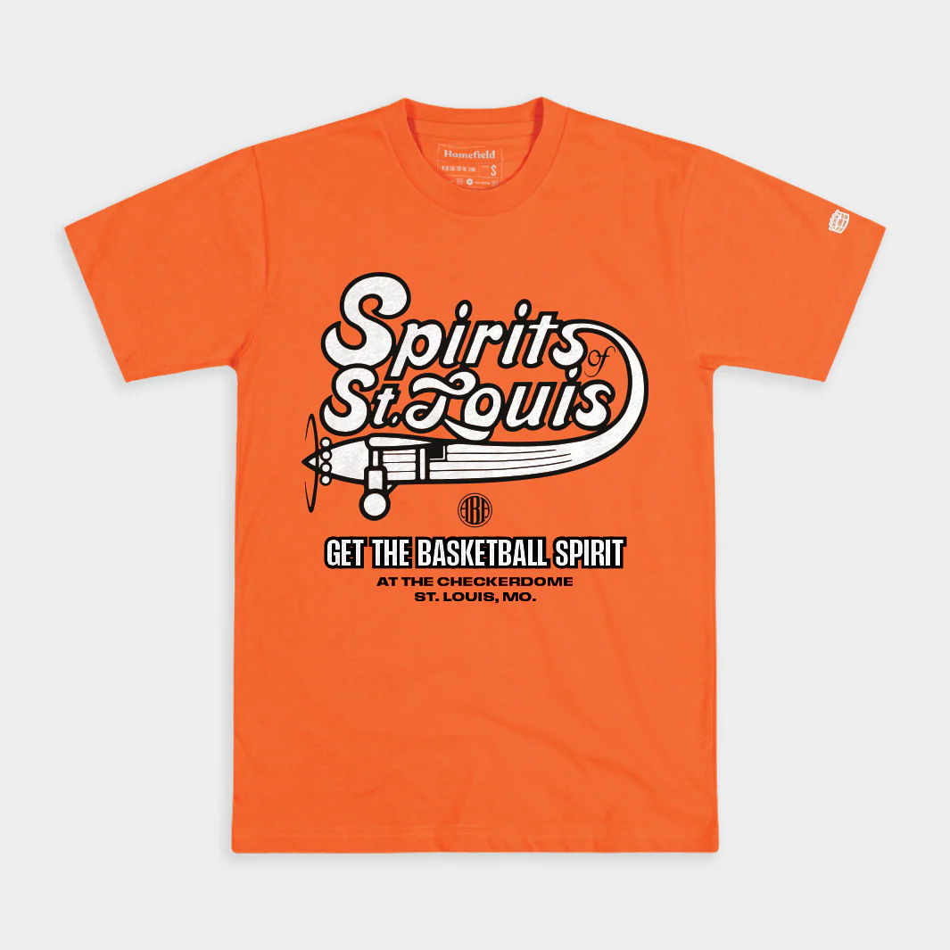 ABA Spirits of St. Louis Throwback Logo Tee
