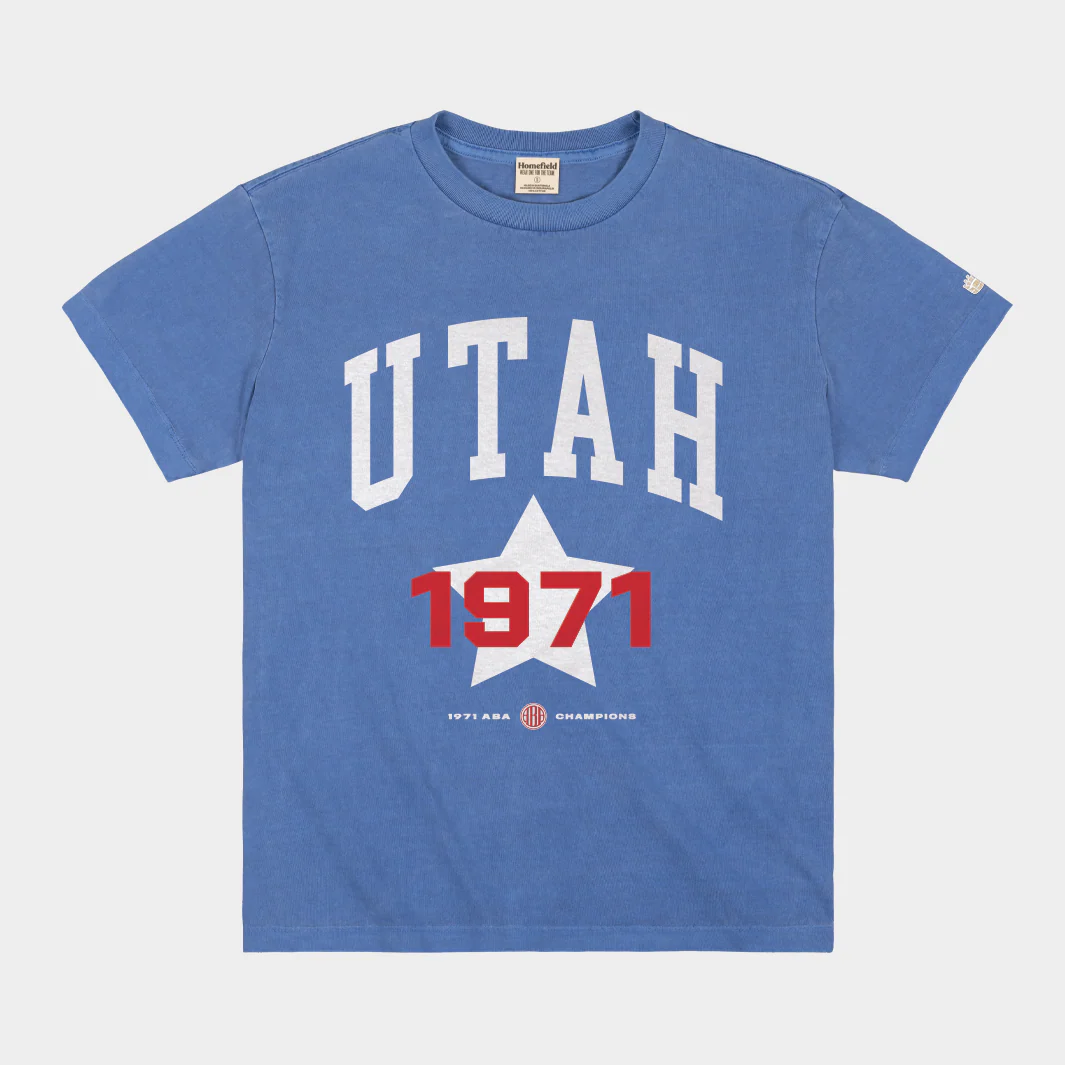 ABA Utah Stars 1971 Heavyweight Tee