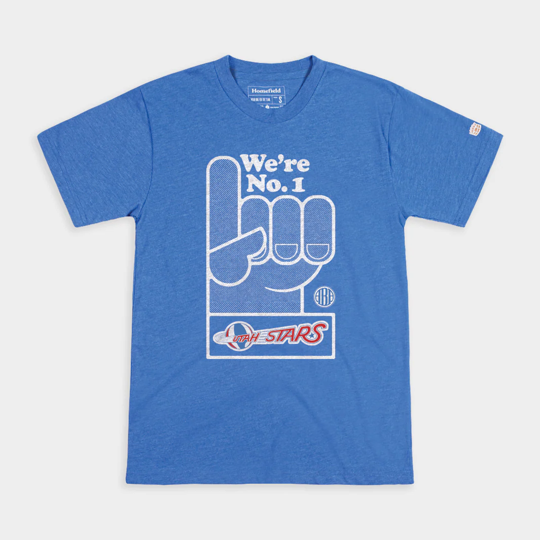 ABA Utah Stars Salt Palace Retro Tee