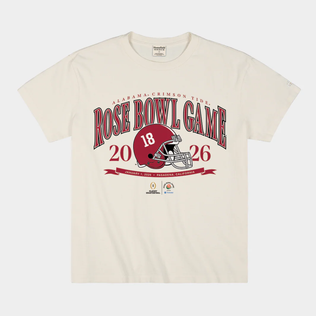 Alabama 2026 Rose Bowl Heavyweight Tee