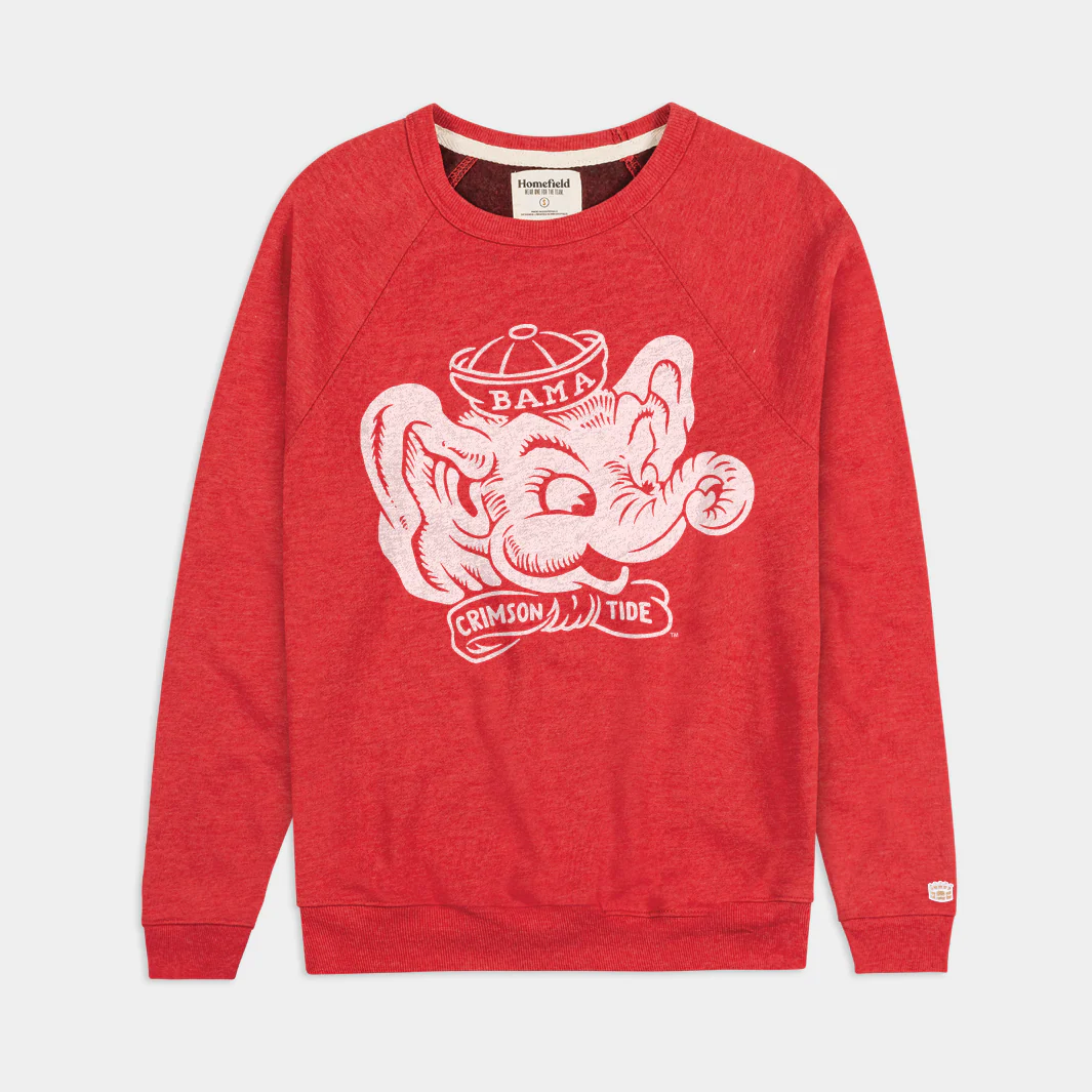 Alabama Crimson Tide Vintage Big Al Crewneck