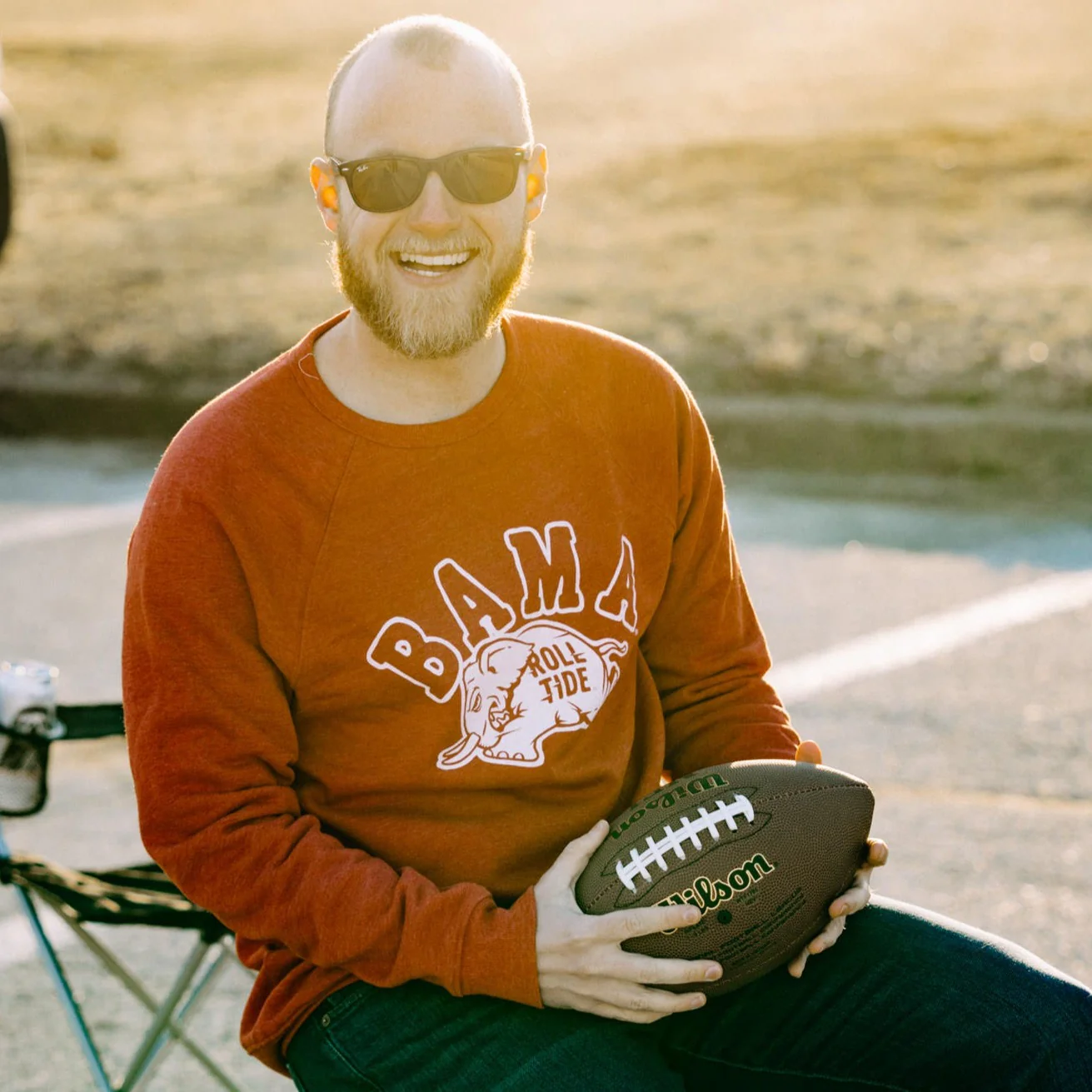 Alabama "Roll Tide" Retro Crewneck - Image 2