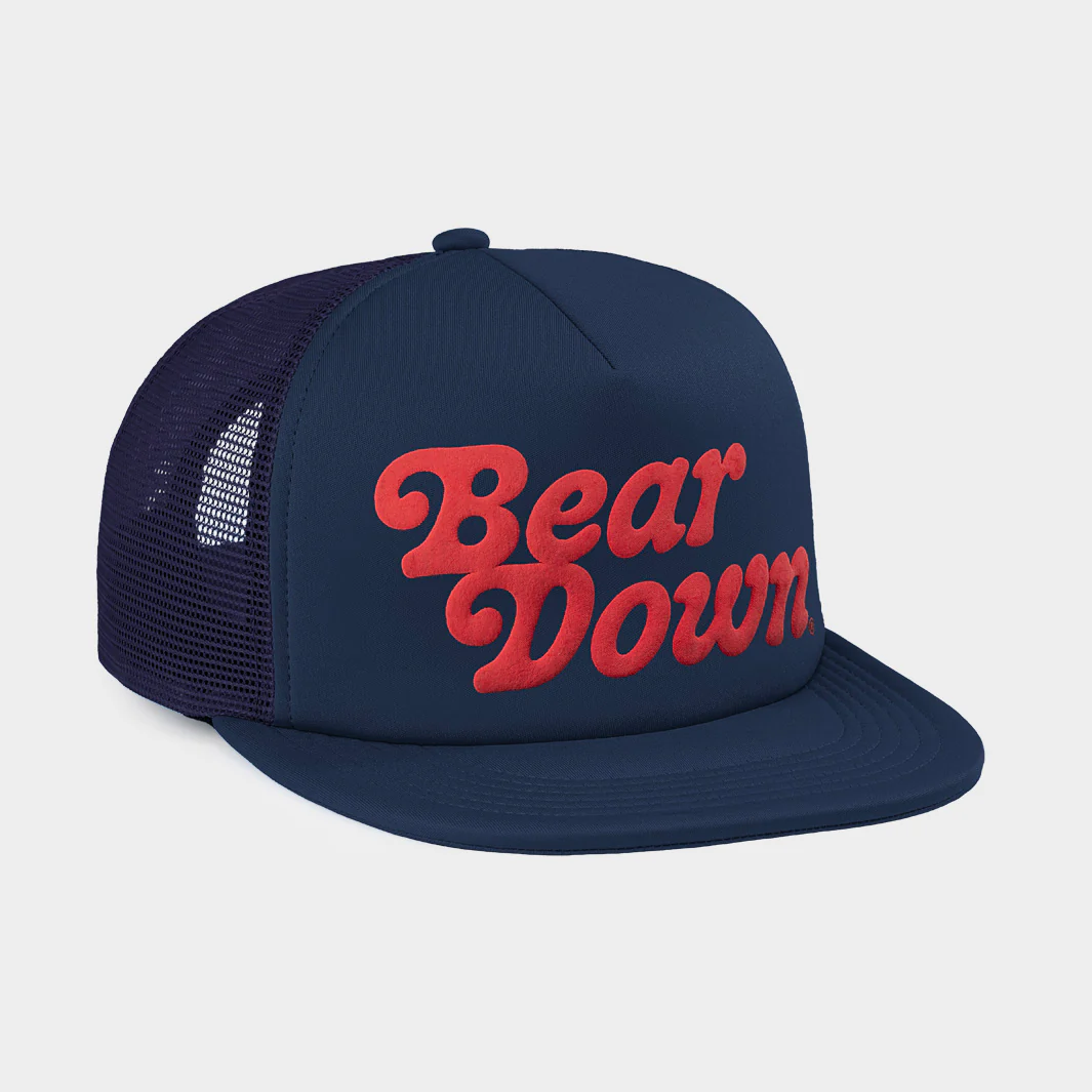 Arizona "Bear Down" Puff Ink Trucker Hat - Image 2