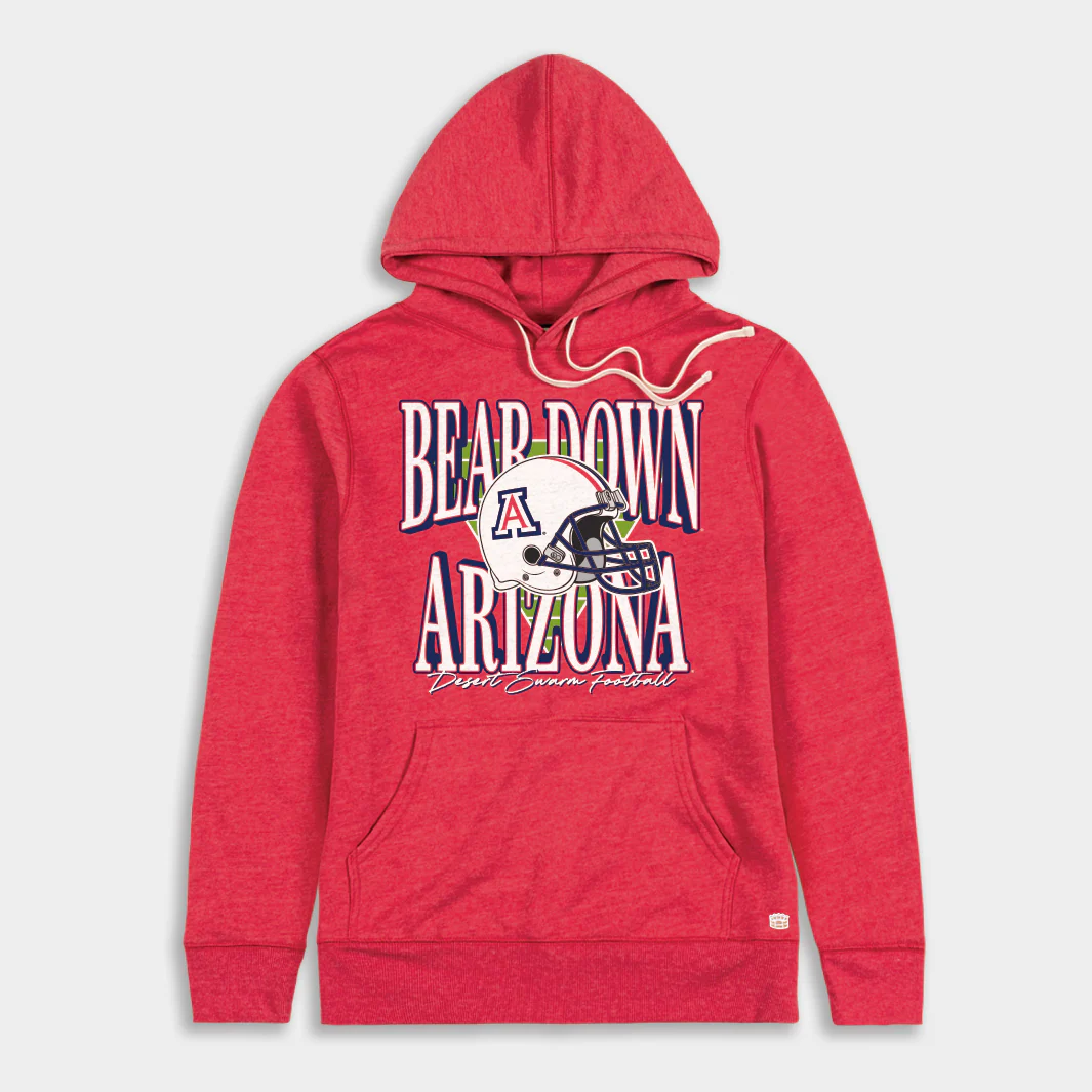 Arizona Football "Bear Down" 1990s Hoodie
