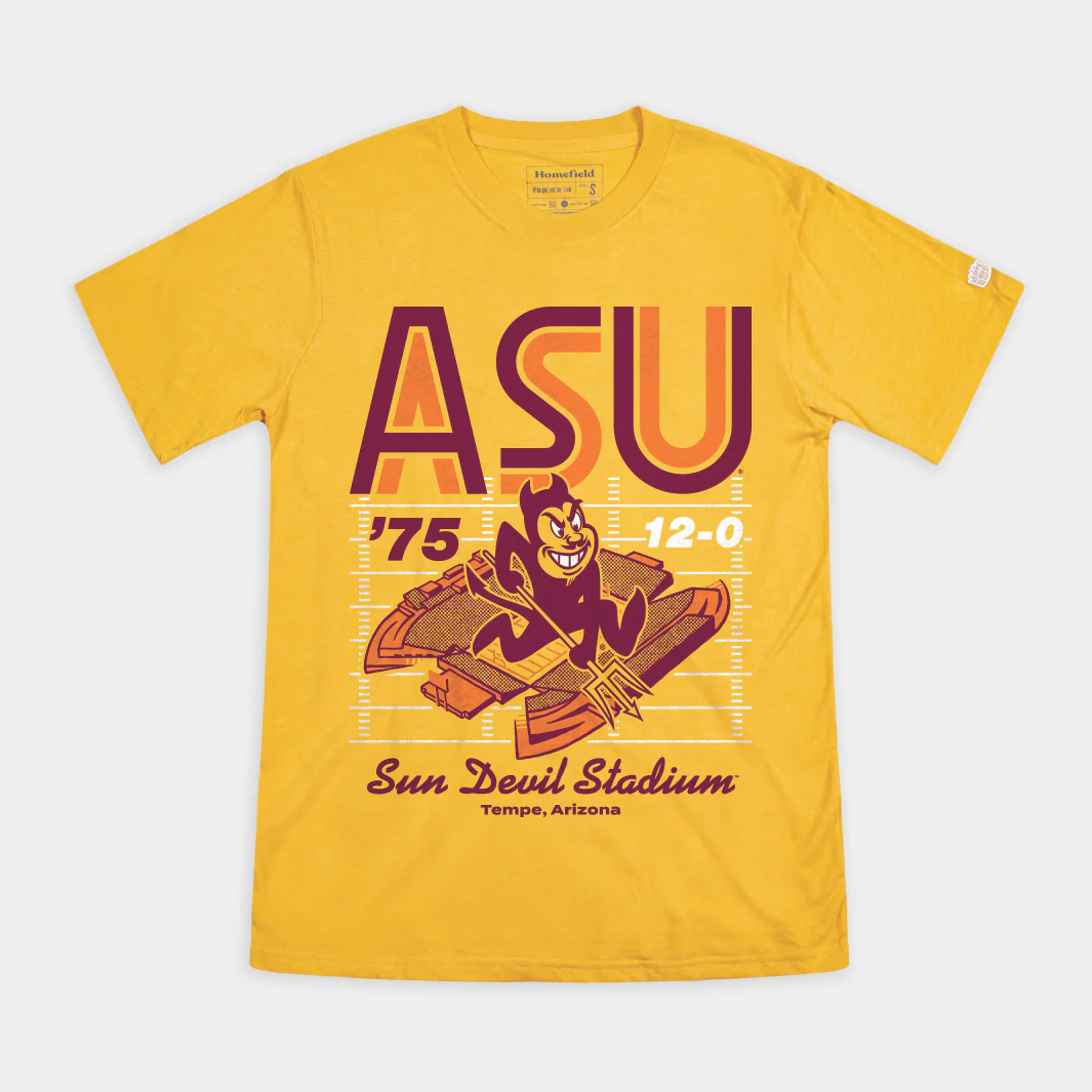 Arizona State Football 1975 Undefeated Season Tee
