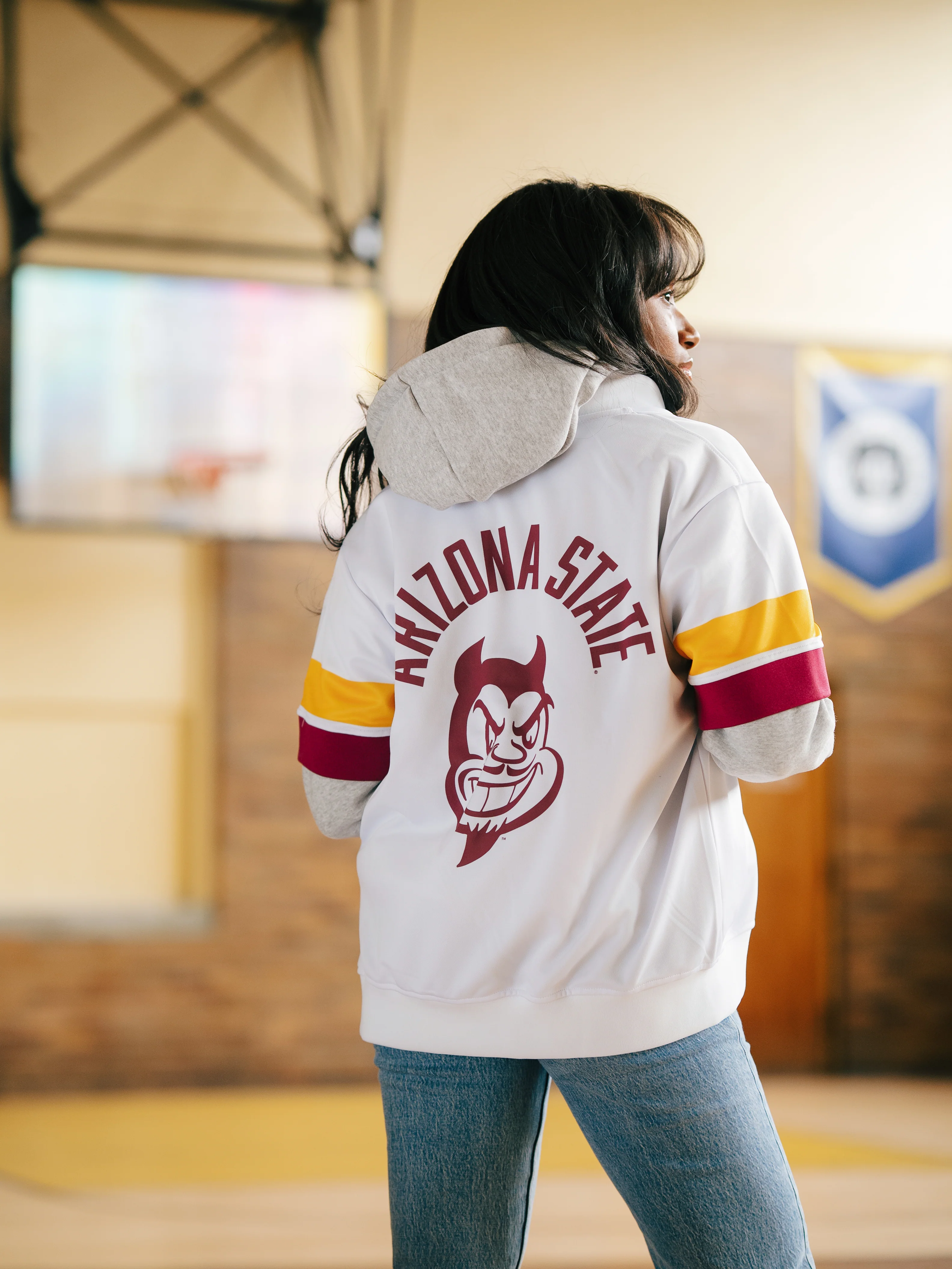 Arizona State Men's Basketball 1975 Shooting Shirt - Image 5