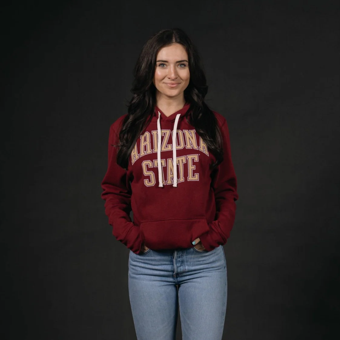 Arizona State Classic Type Hoodie - Image 2