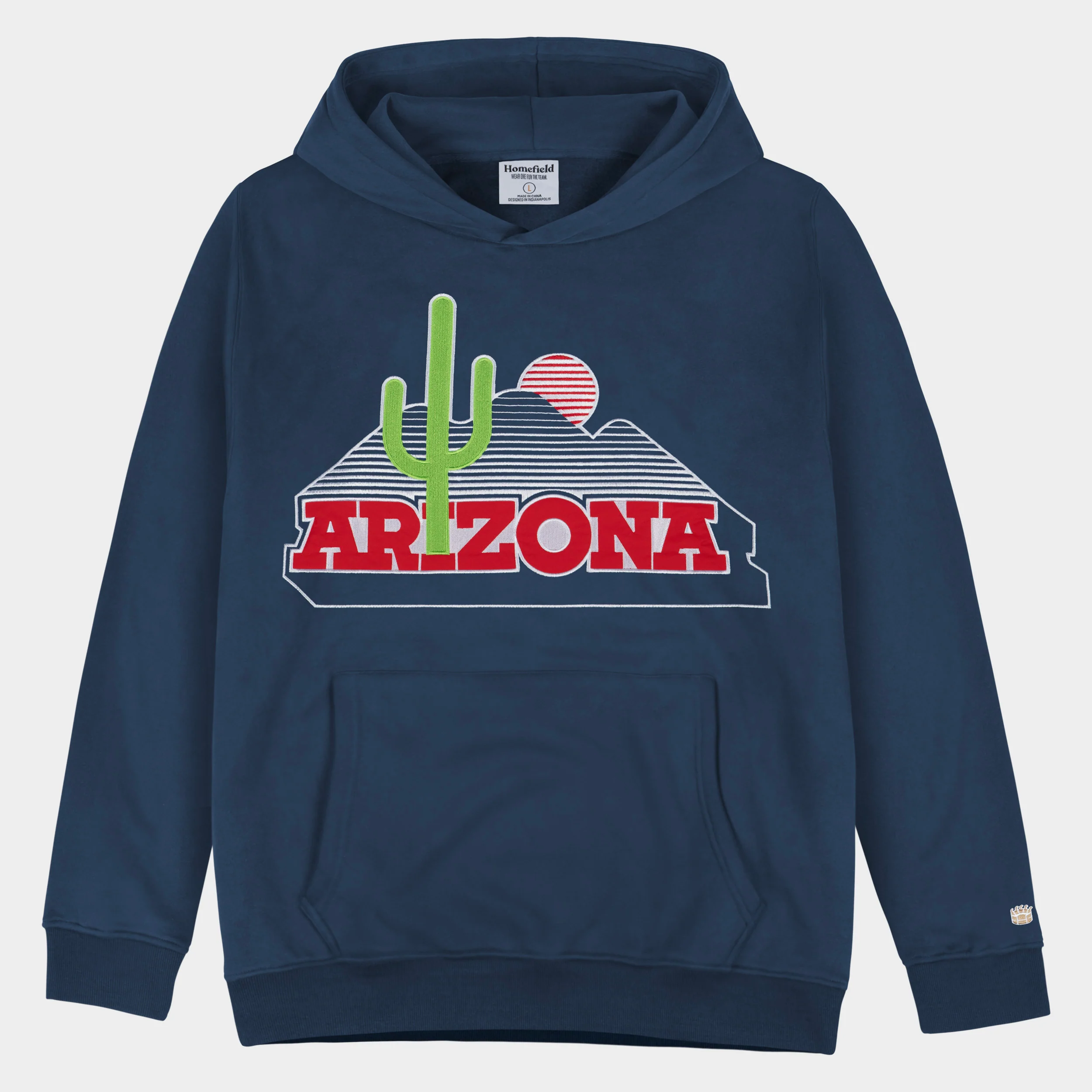 Arizona Wildcats 1980s Applique Heavyweight Hoodie