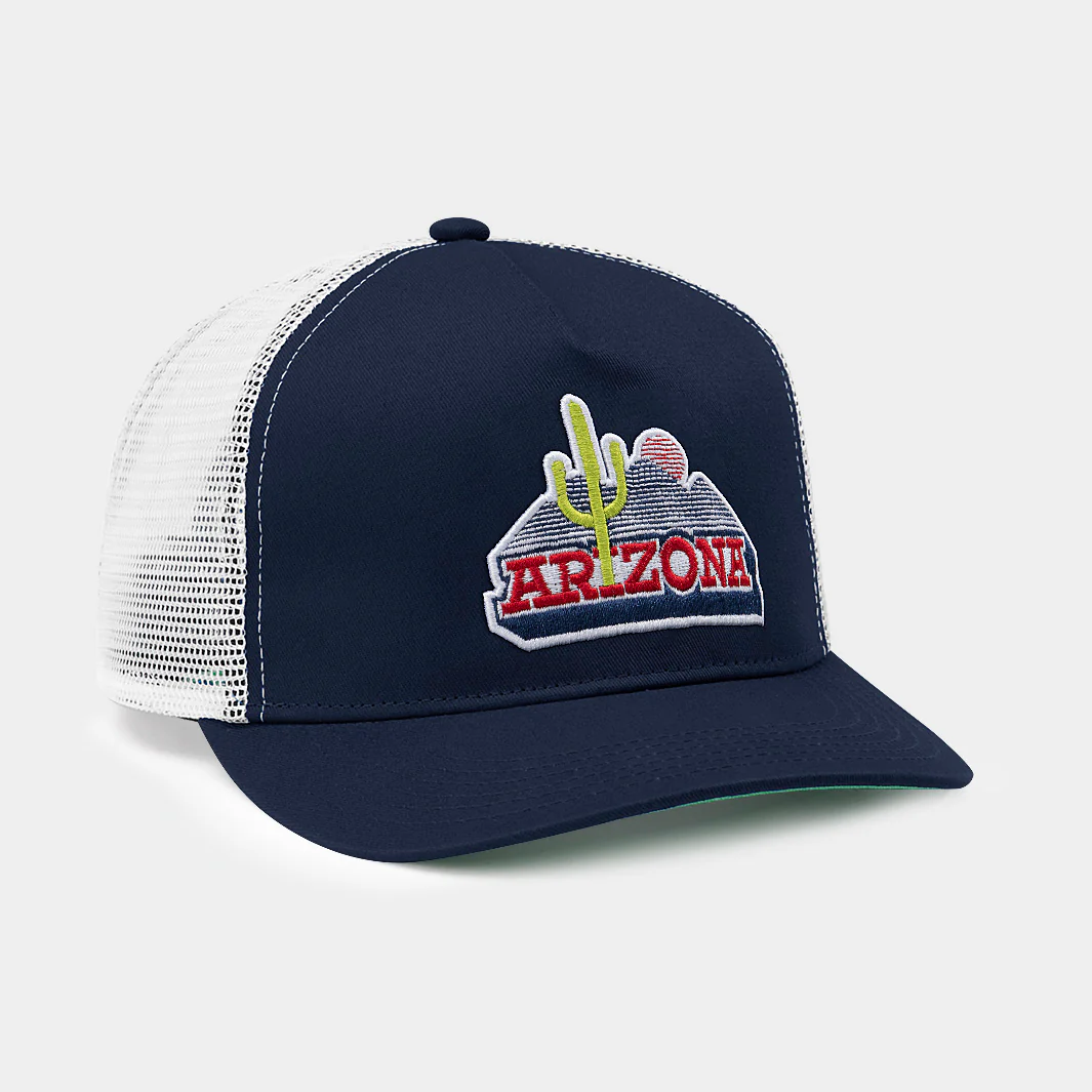 Arizona Wildcats Cactus Logo Trucker Hat - Image 2