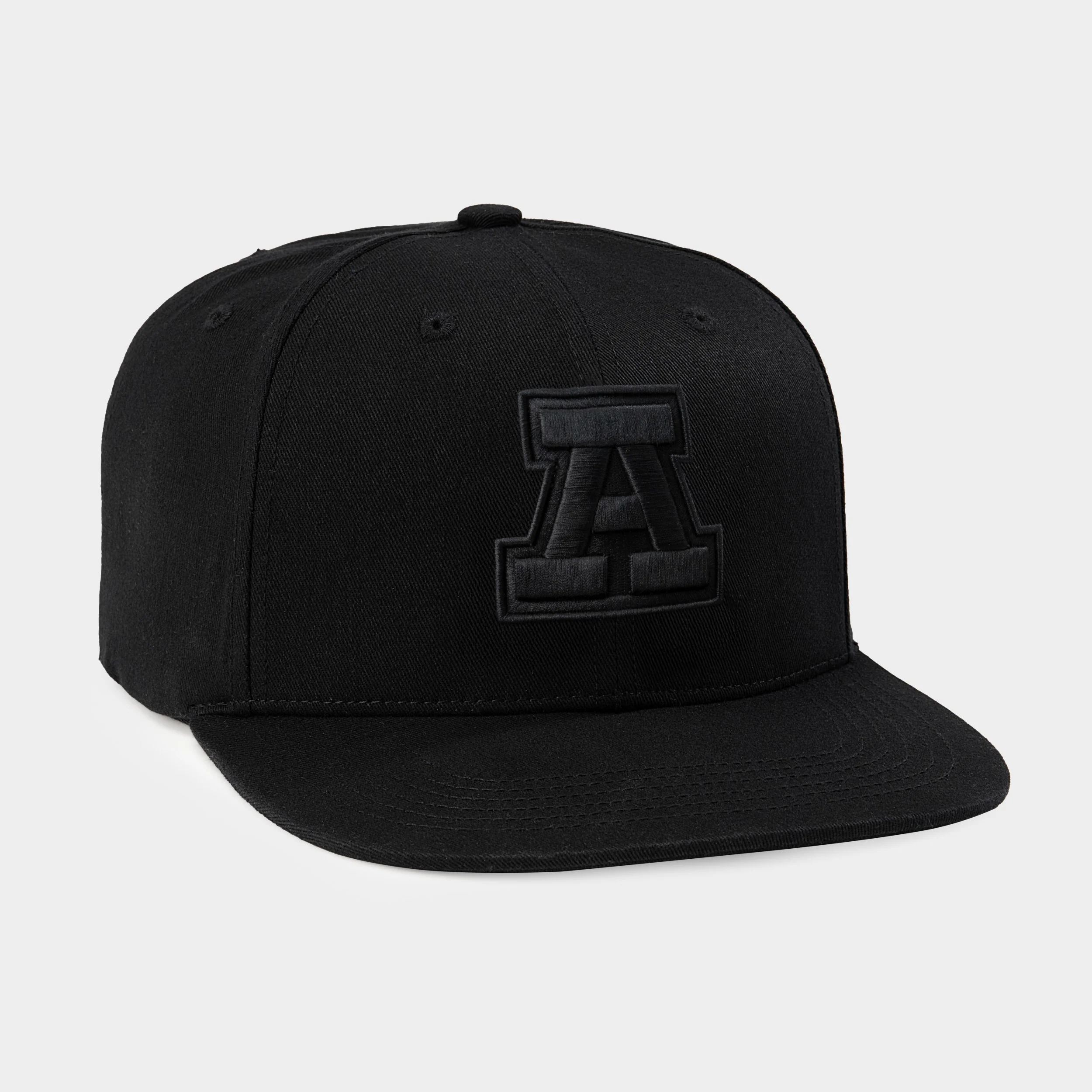 Arizona Wildcats Logo Blackout Snapback Hat - Image 2