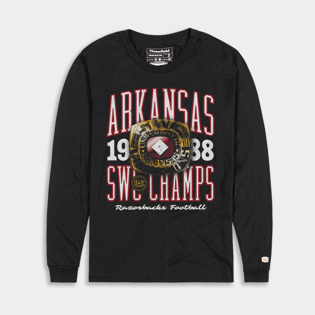Arkansas Football 1988 SWC Champions Long Sleeve