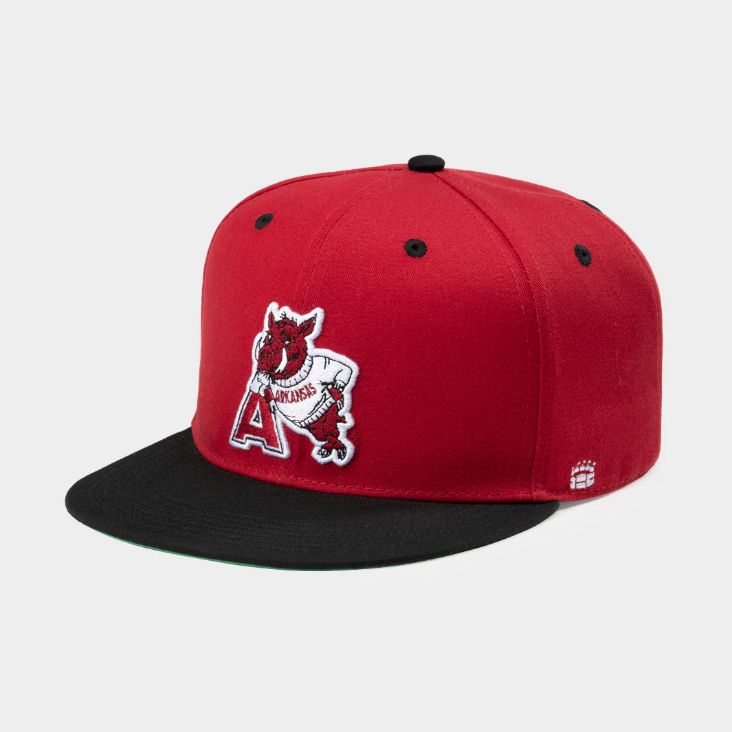 Arkansas Razorbacks Leaning Hog Snapback