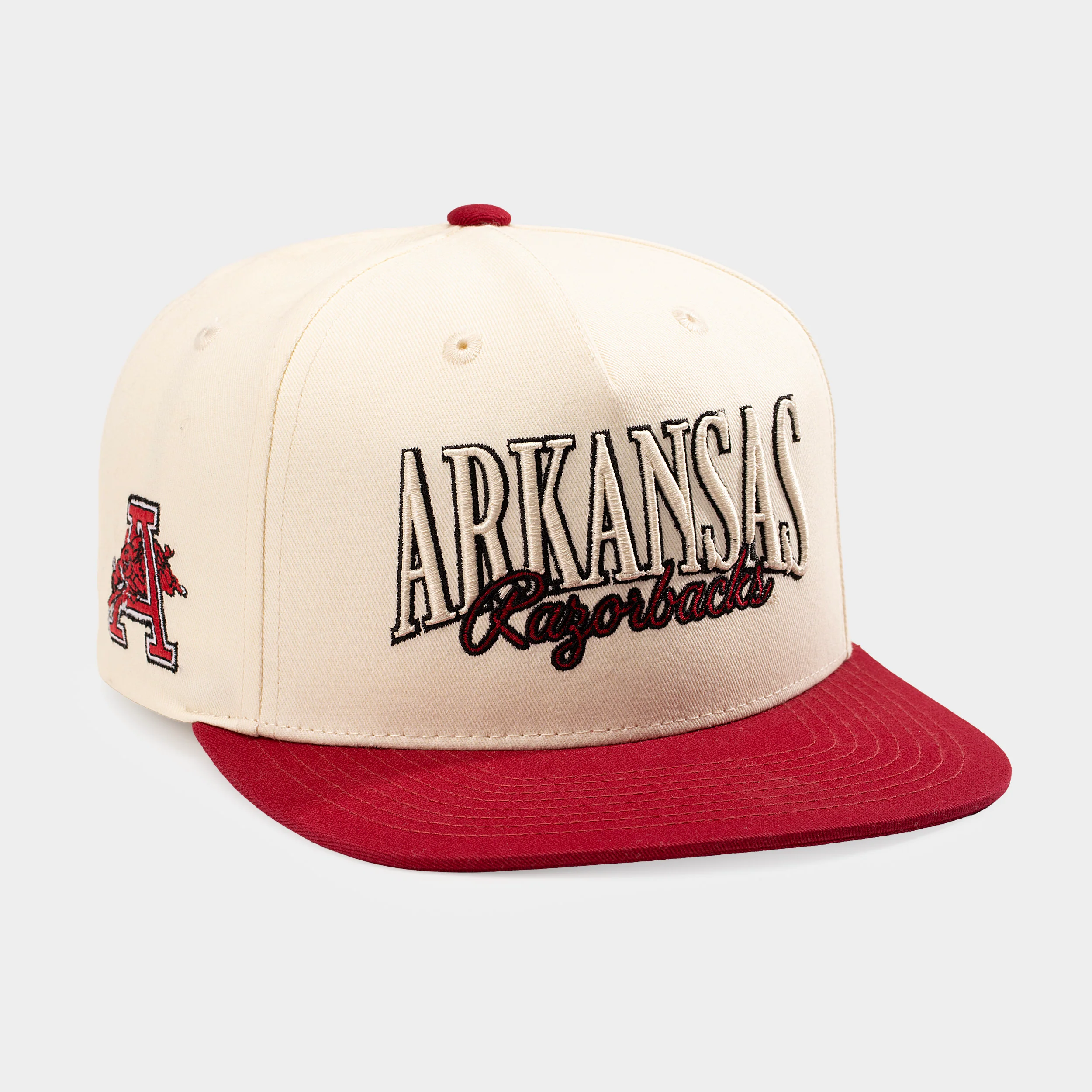 Arkansas Razorbacks Two-Tone Snapback Hat - Image 2