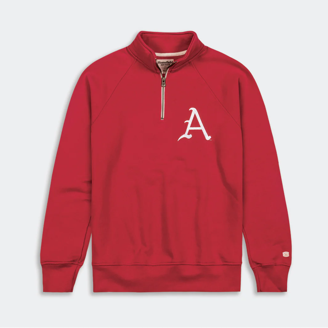 Arkansas Vintage Baseball "A" Quarter Zip