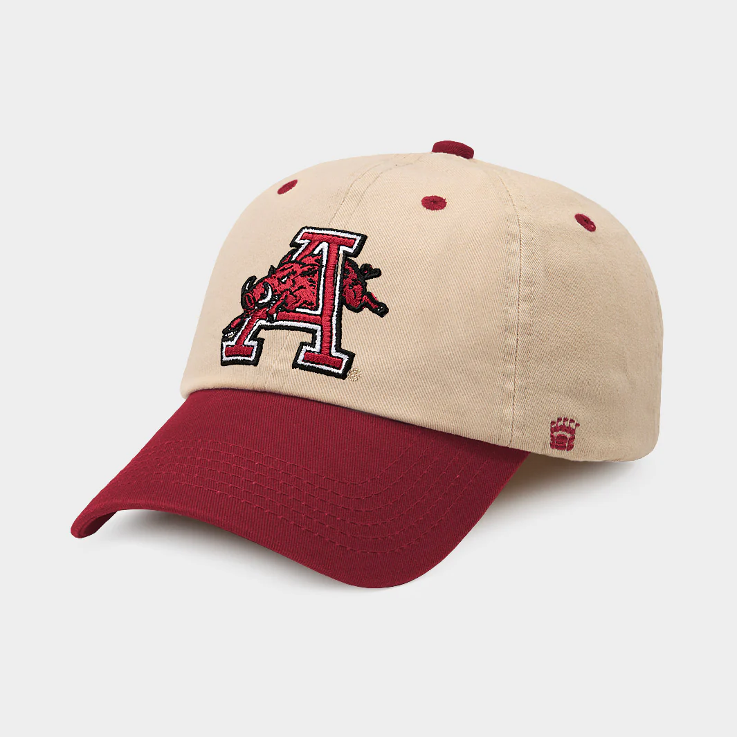 Arkansas Vintage Logo Two-Tone Dad Hat