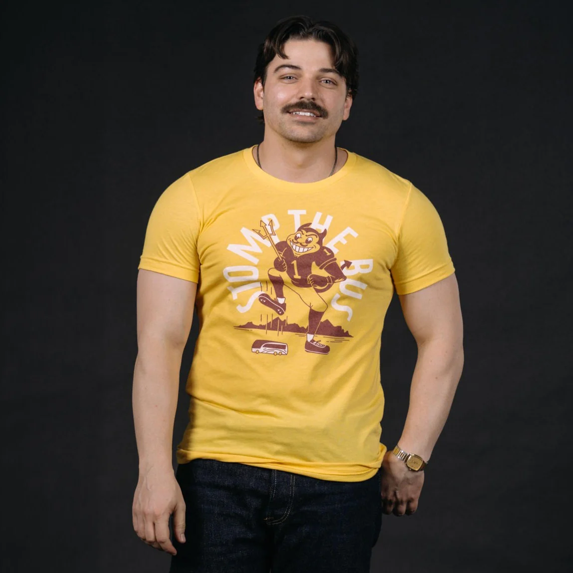 ASU Sun Devils "Stomp the Bus" Tee - Image 2