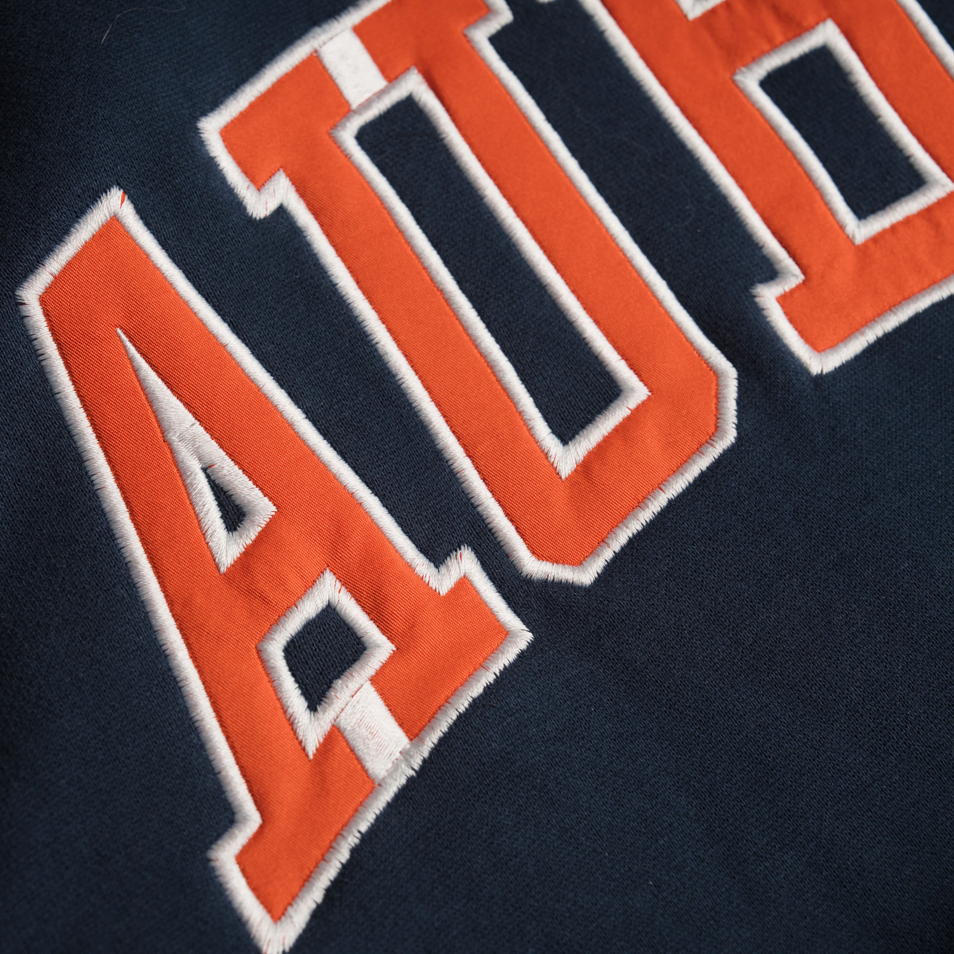 Auburn Tigers 1980s Applique Heavyweight Hoodie - Image 2