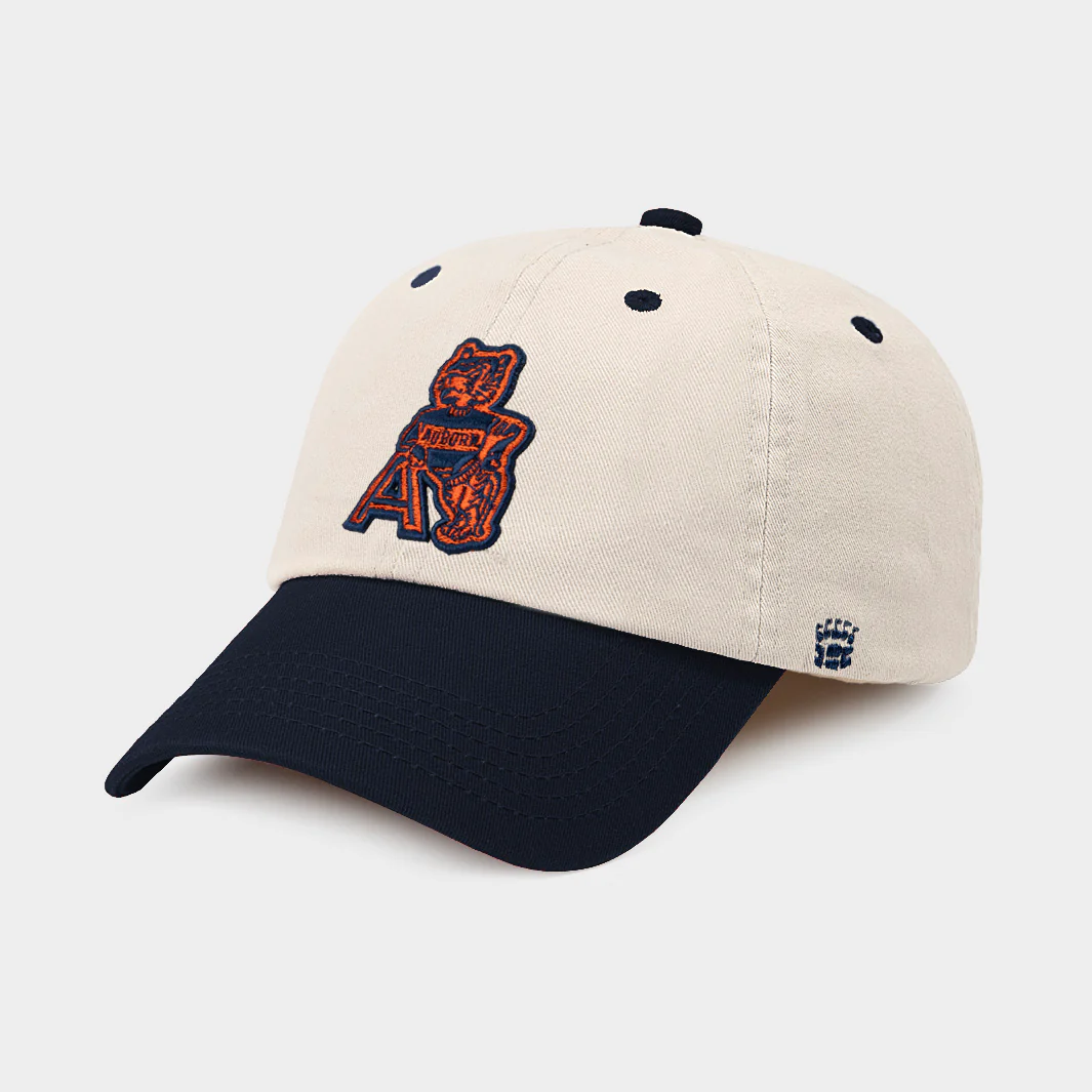 Auburn Tigers Leaning Mascot Two-Tone Dad Hat