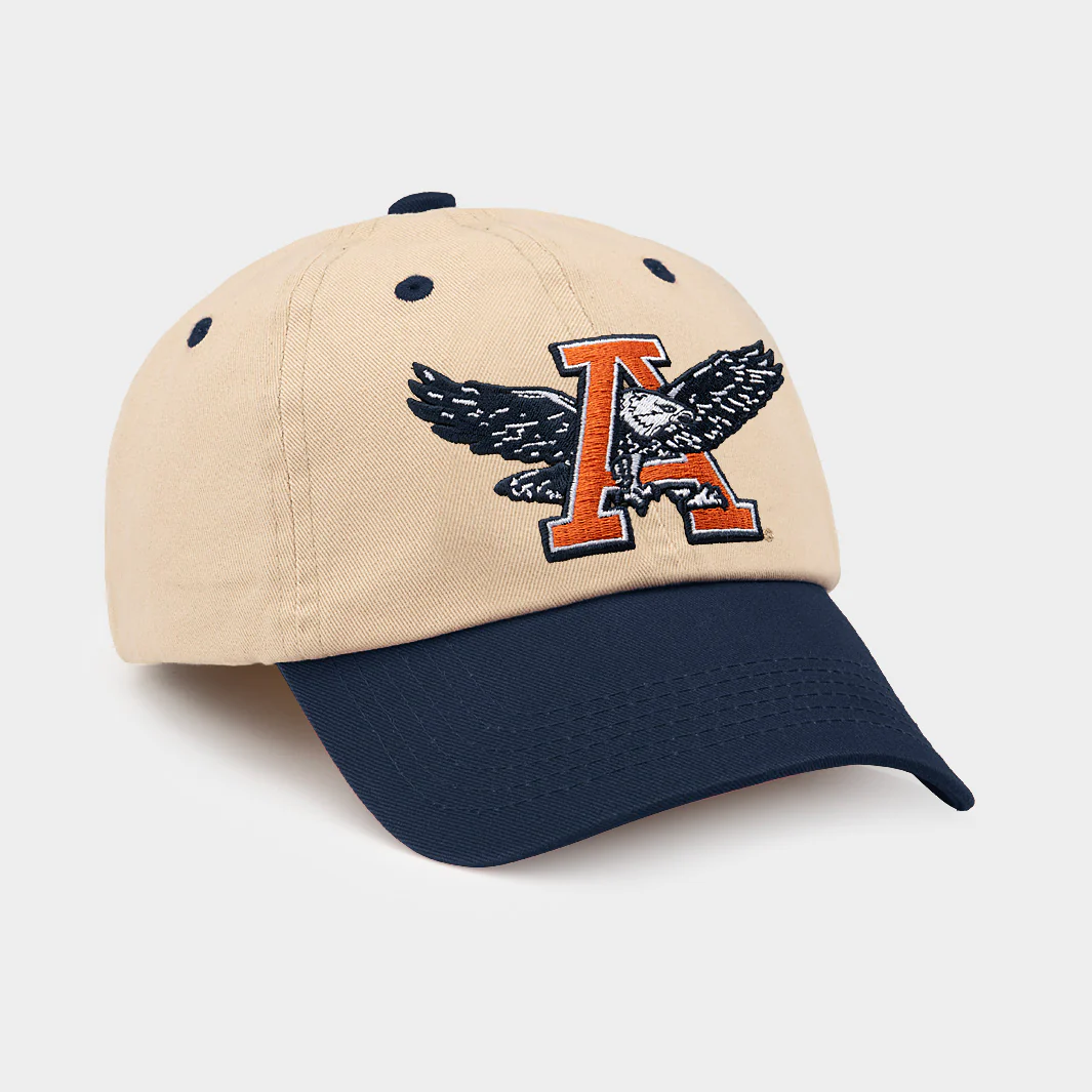 Auburn Tigers Vintage Eagle Logo Two-Tone Dad Hat - Image 2