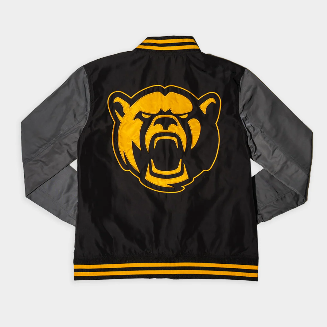Baylor Bears Anthracite Bomber Jacket - Image 2
