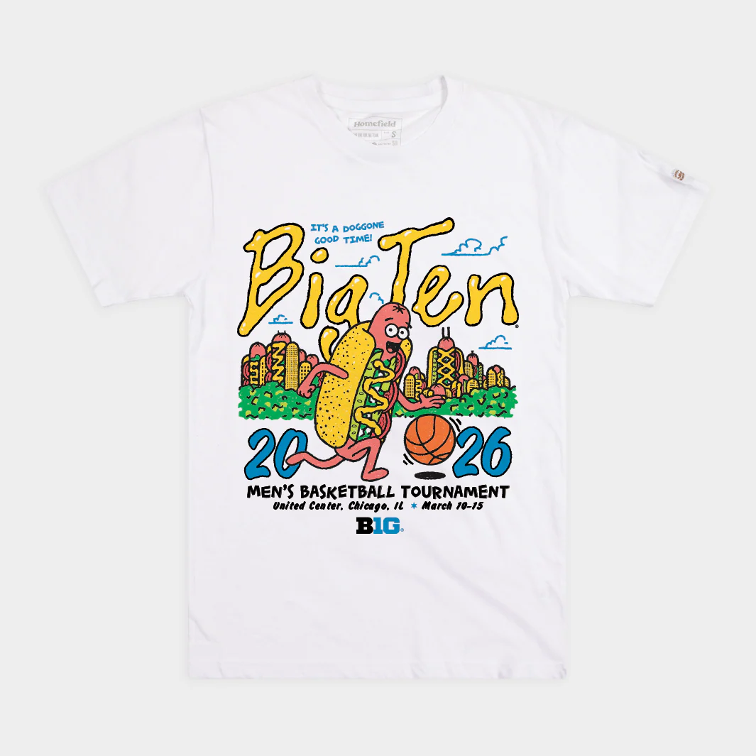 Big Ten 2026 Men's Basketball Tournament Tee