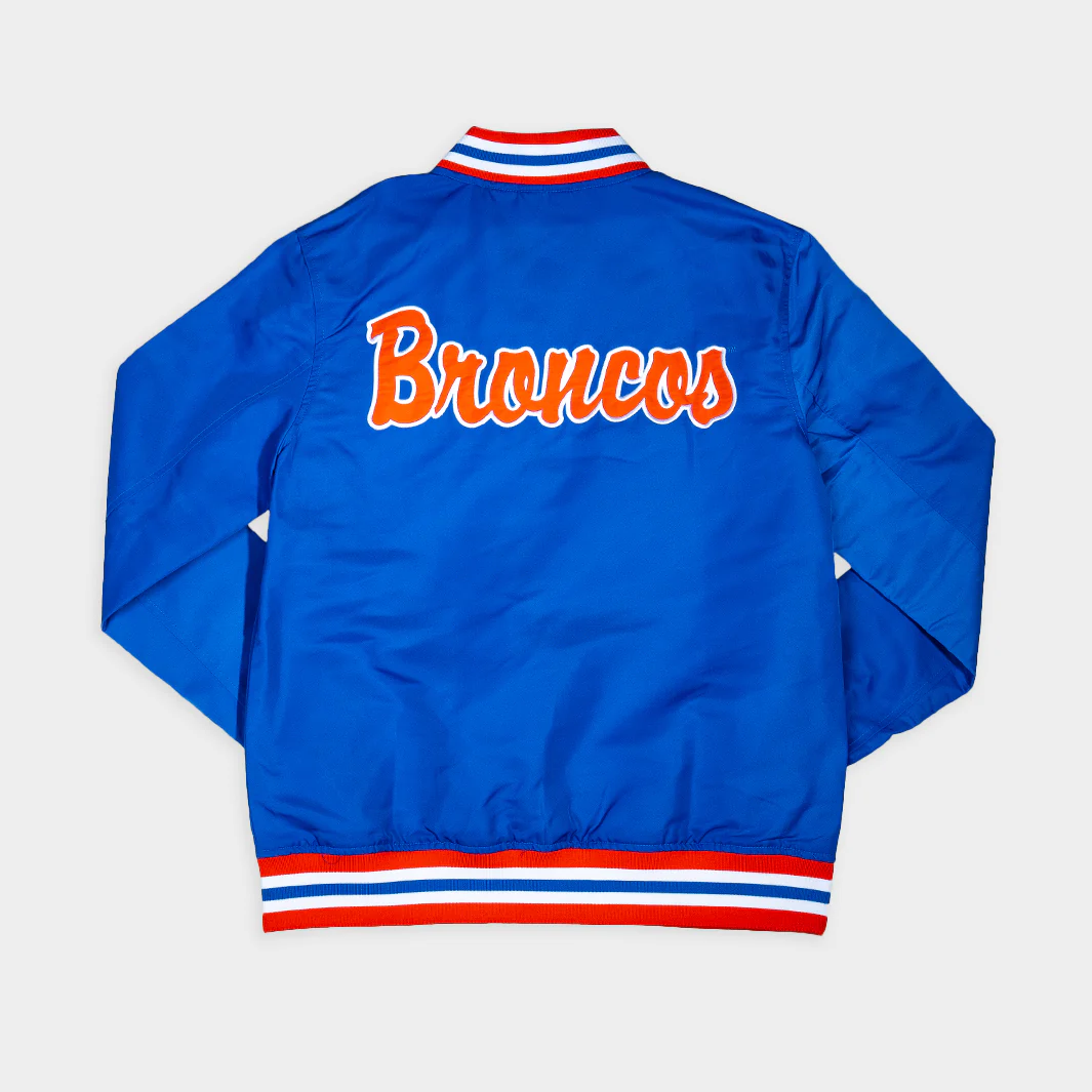 Boise State Broncos Vintage Logo Bomber Jacket - Image 2