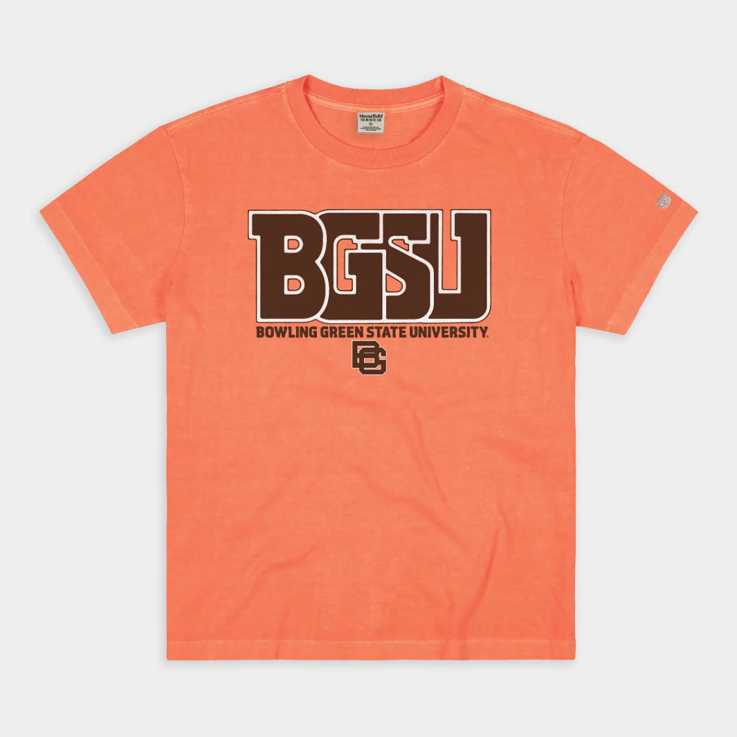 Bowling Green BGSU Vintage Wordmark Heavyweight Tee