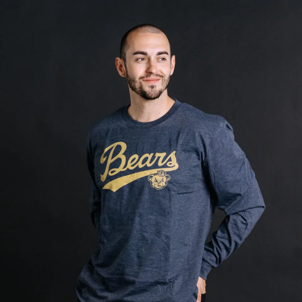 Cal Bears Baseball Script Long Sleeve - Image 2