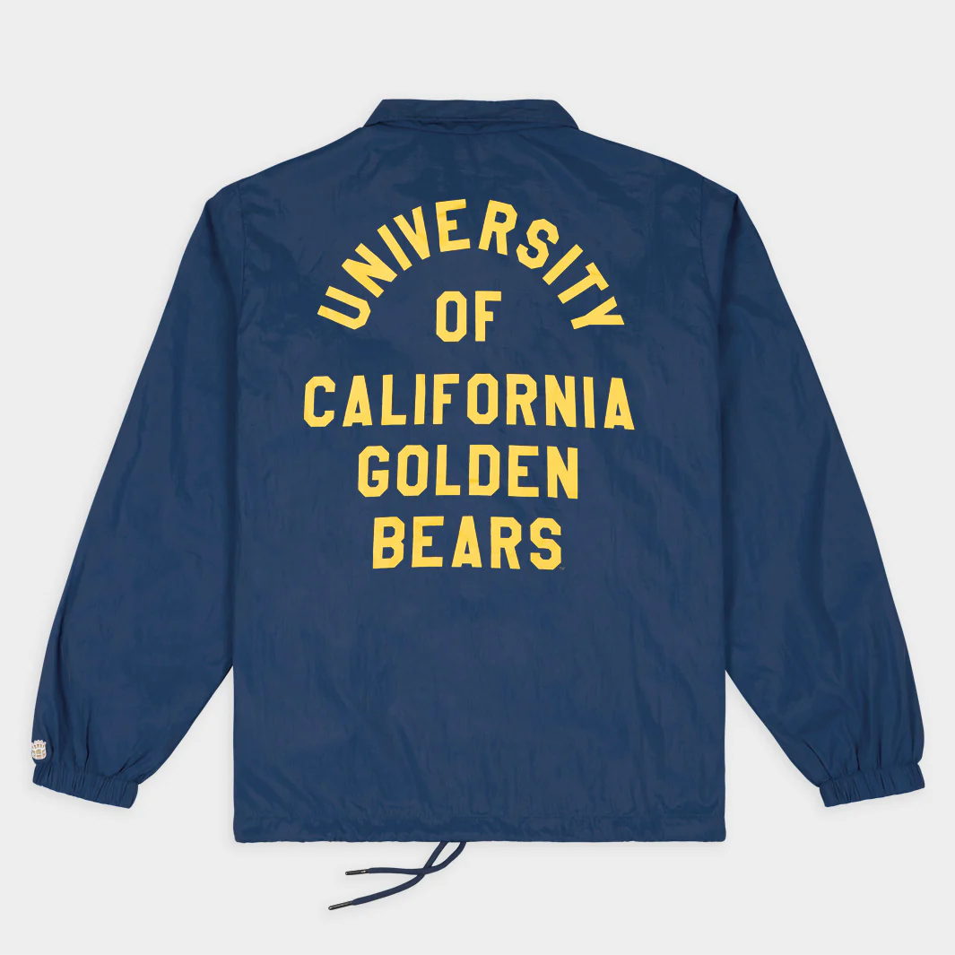 Cal Golden Bears Football Retro Coaches Jacket - Image 2