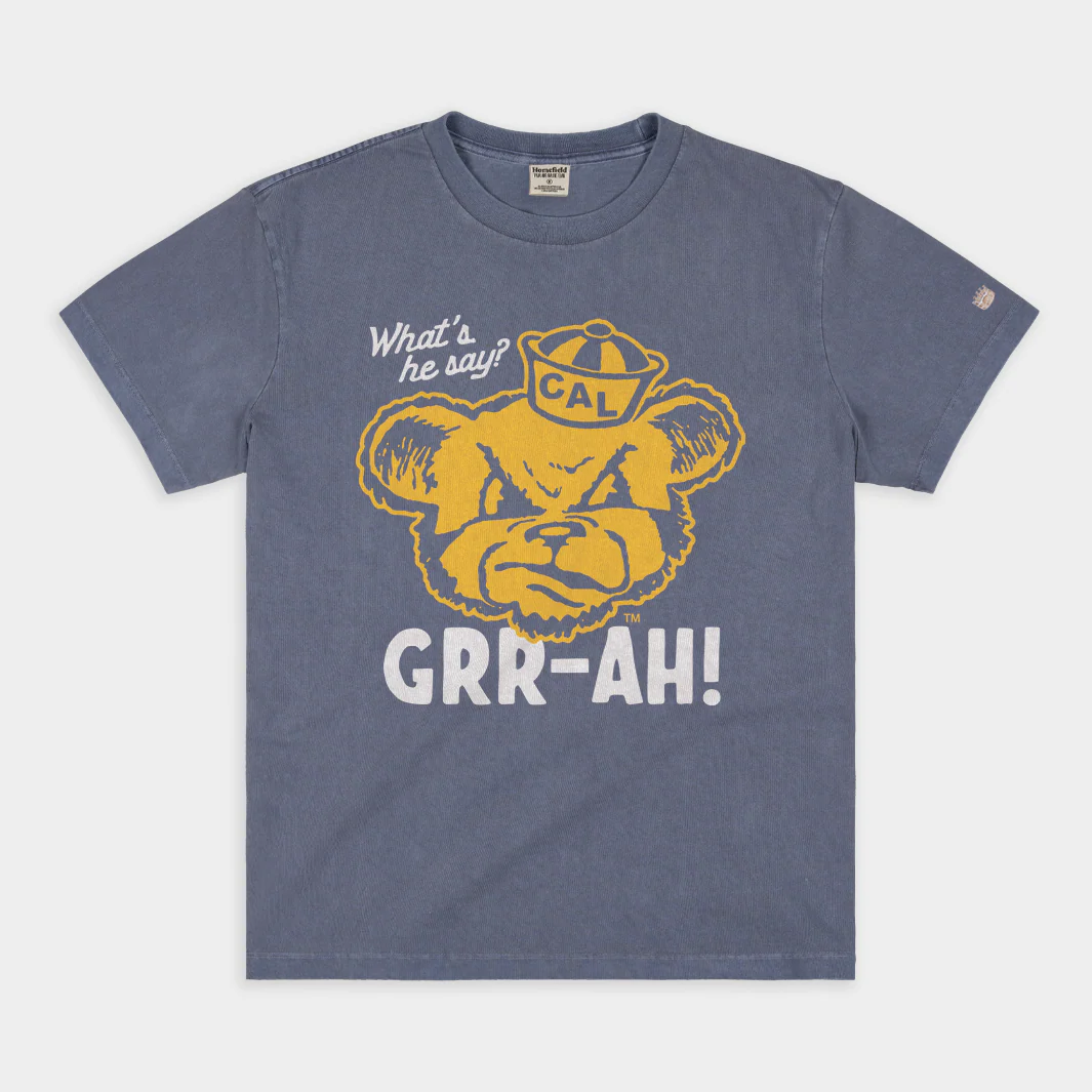 Cal Golden Bears Oski "Grr-ah!" Vintage Heavyweight Tee