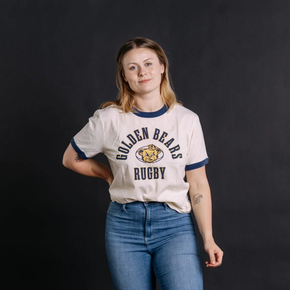 Cal Golden Bears Rugby Ringer Tee - Image 2