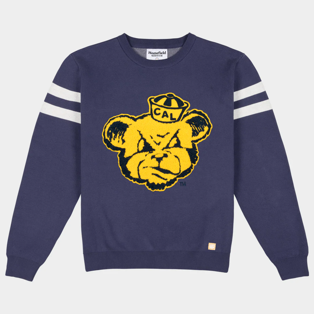 Cal Golden Bears Vintage Logo Knit Sweater