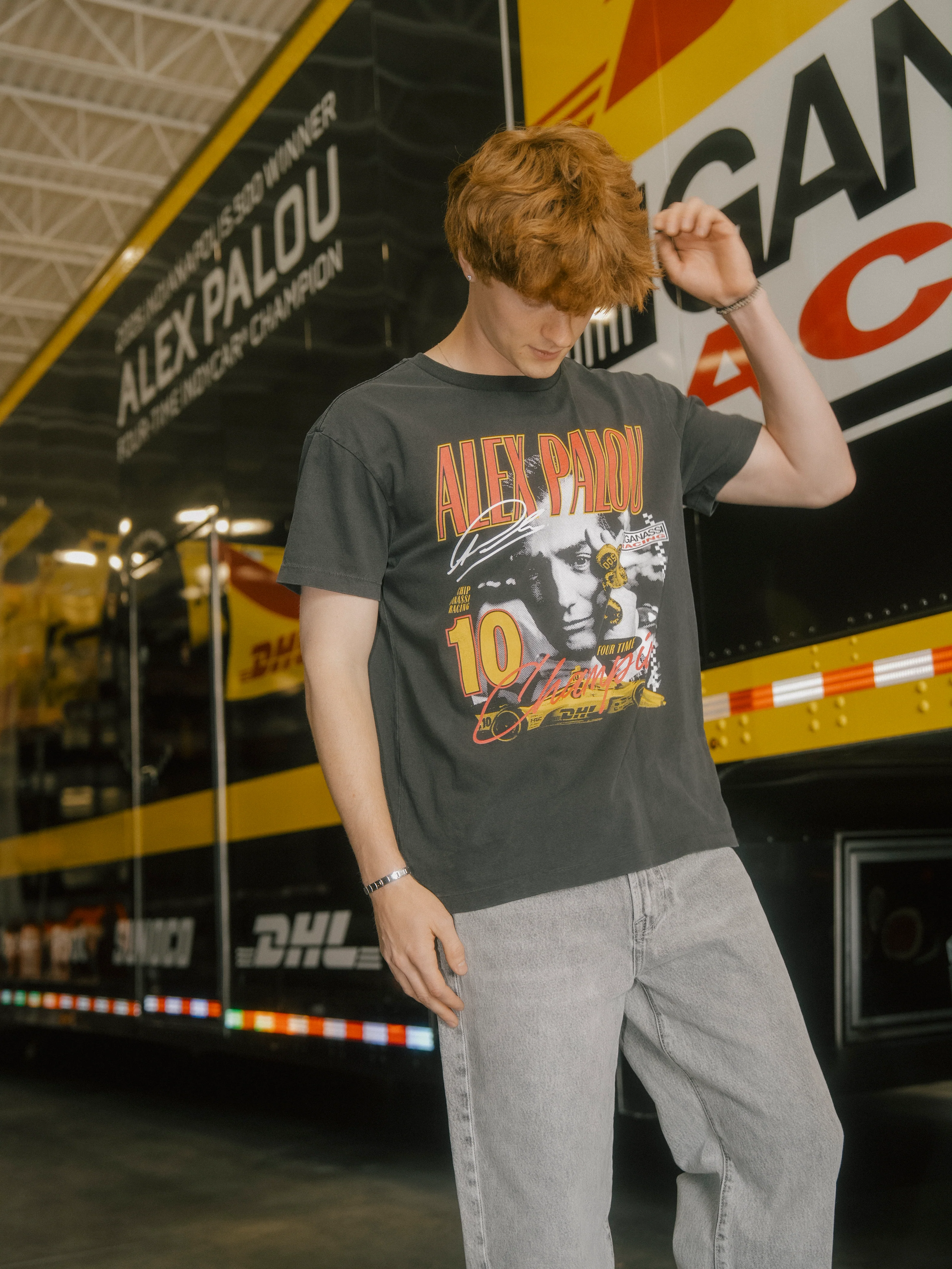 CGR Alex Palou Four-Time Champ Heavyweight Tee - Image 2