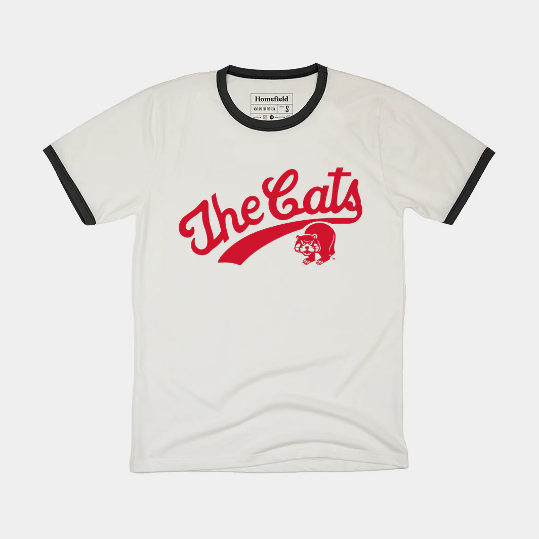 Cincinnati Basketball "The Cats" Ringer Tee