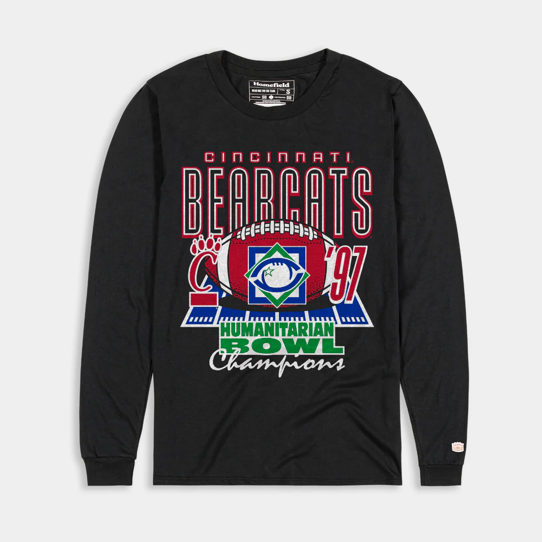 Cincinnati Football 1997 Humanitarian Bowl Champs Long Sleeve