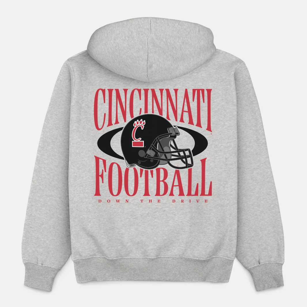 Cincinnati Football Kickoff Heavyweight Hoodie - Image 2