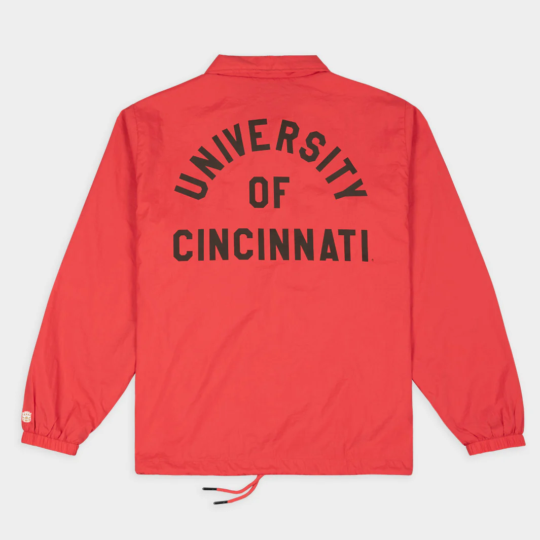 Cincinnati Retro "UC" Logo Coaches Jacket - Image 2