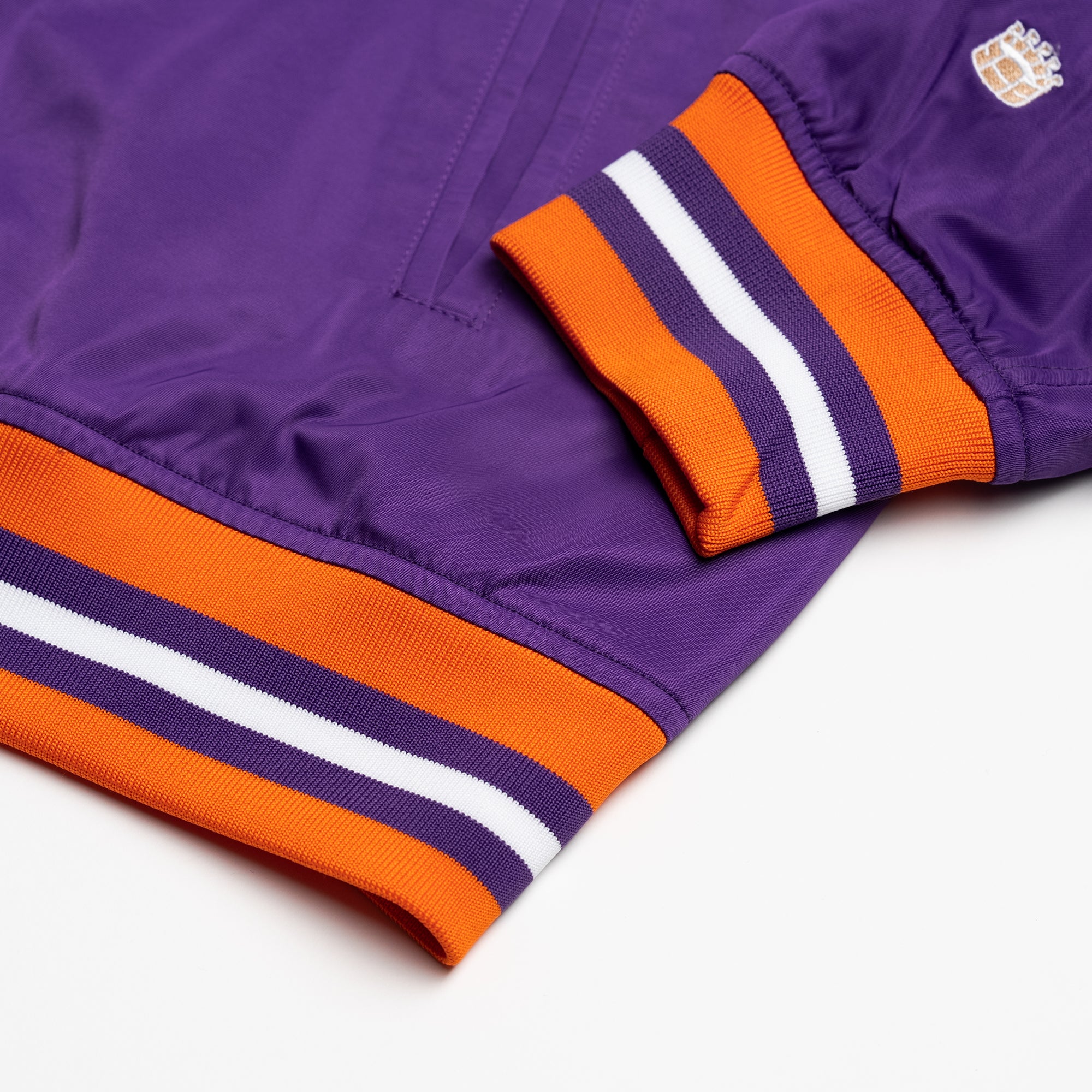 Clemson Tigers Vintage-Inspired Bomber Jacket - Image 4