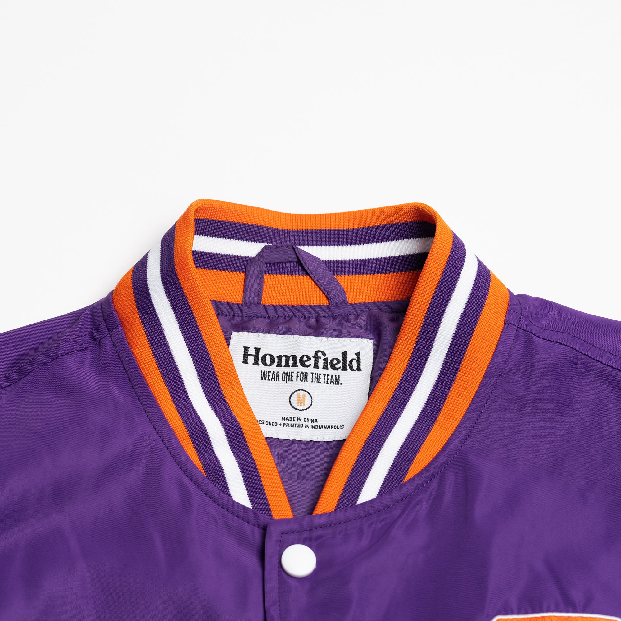 Clemson Tigers Vintage-Inspired Bomber Jacket - Image 6